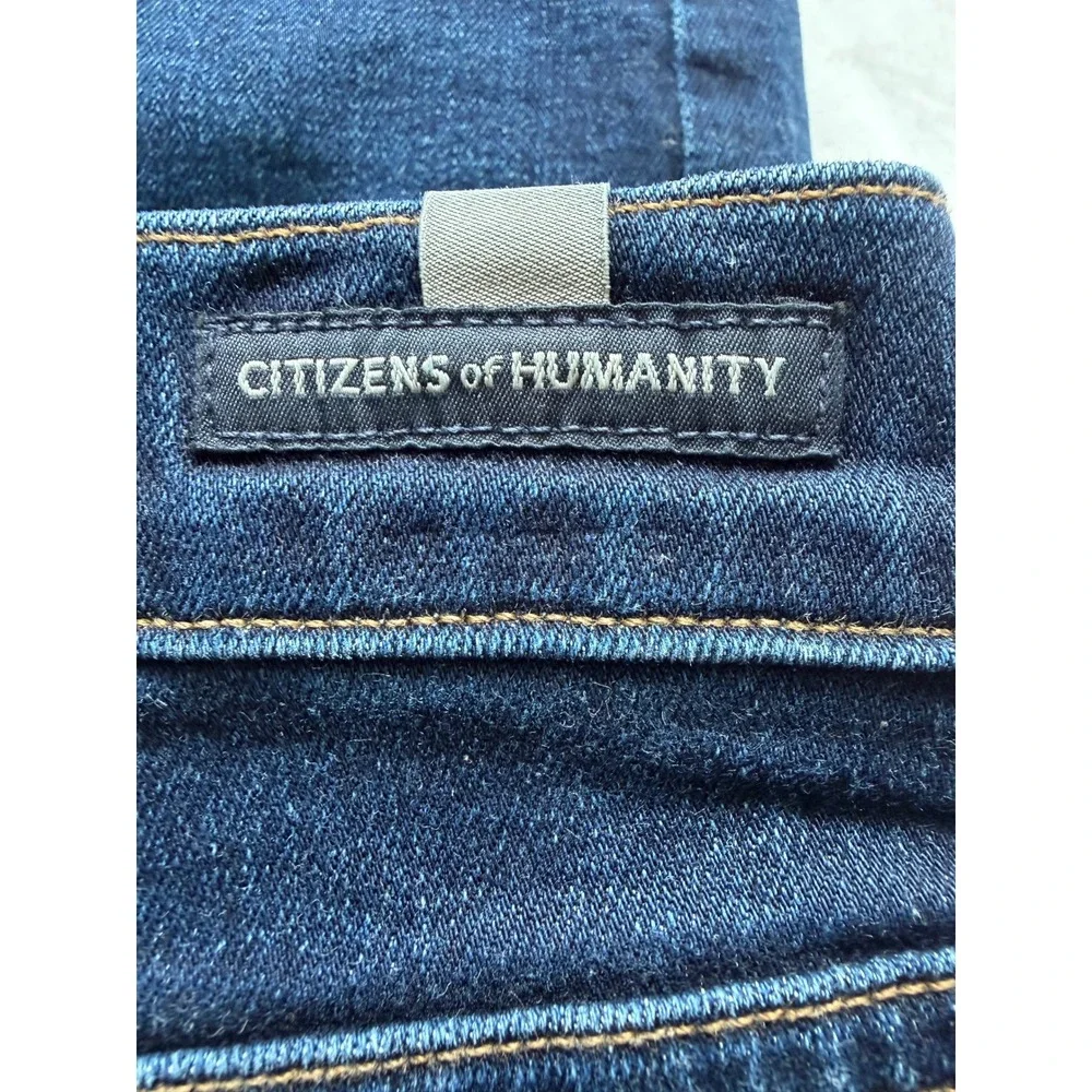 Citizens of Humanity Rocket High Rise Skinny Jeans Dark Wash 1416-989 Size 30